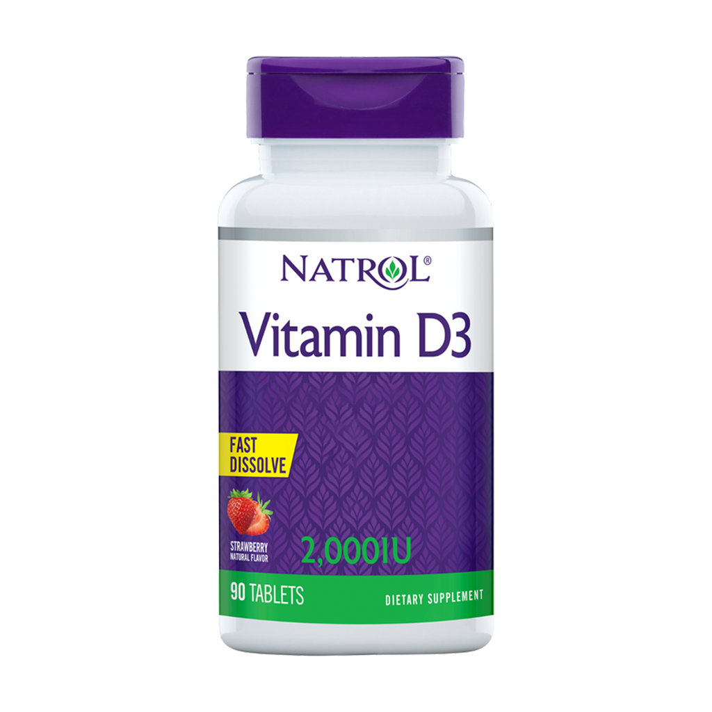 natrol vitamine d3 2000iuu fast dissolve 90 comprimés 1