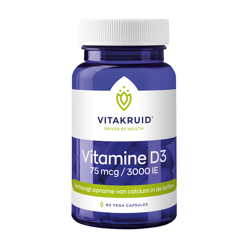 vitakruid vitamine d3 75 mcg 60 gélules 1