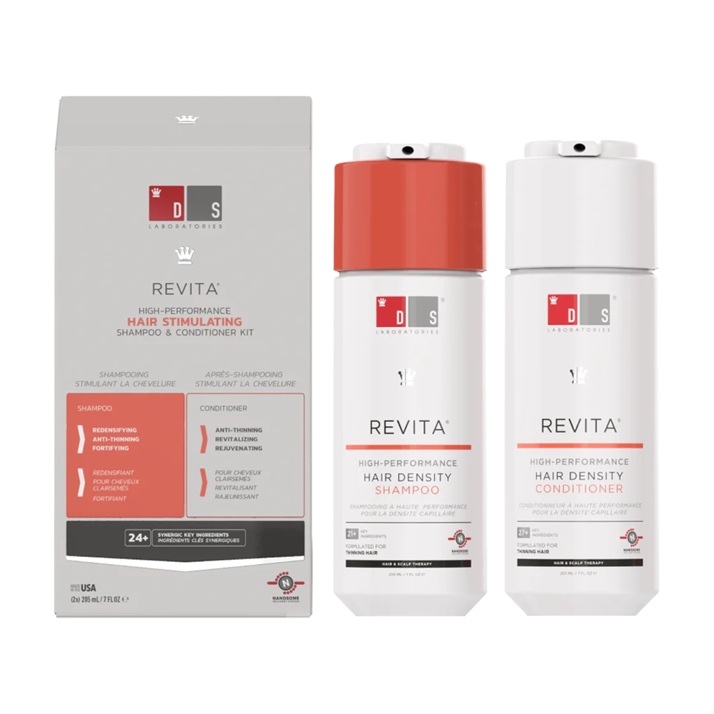 DS Laboratories Revita Shampooing & Conditionneur contre la chute des cheveux set deal (2x 205 ml.)