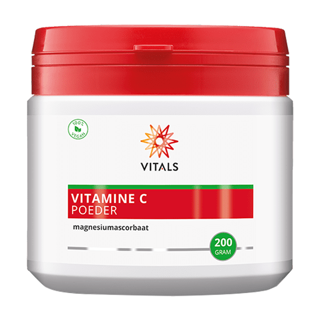 Vitals Vitamine C Poudre ascorbate de magnésium pot