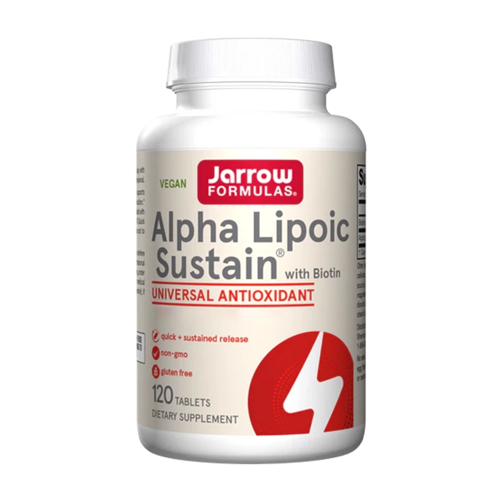 jarrow formulas alpha lipoic sustain 300mg 120 comprimés 1