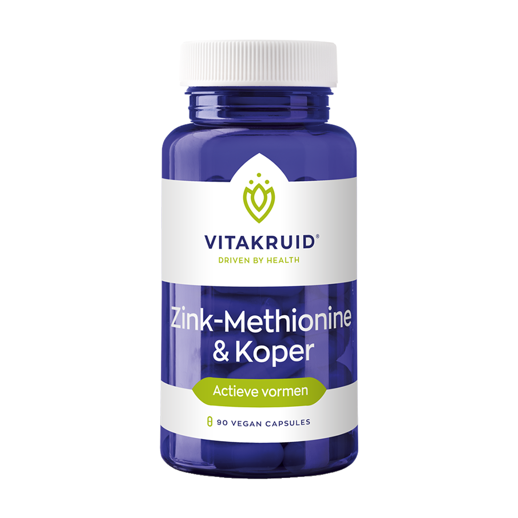 vitakruid zinc methionine cuivre 90 gélules 1