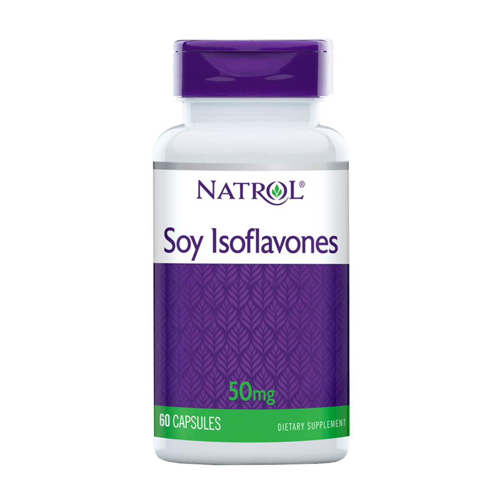 natrol isoflavones de soja 50mg gélules 1