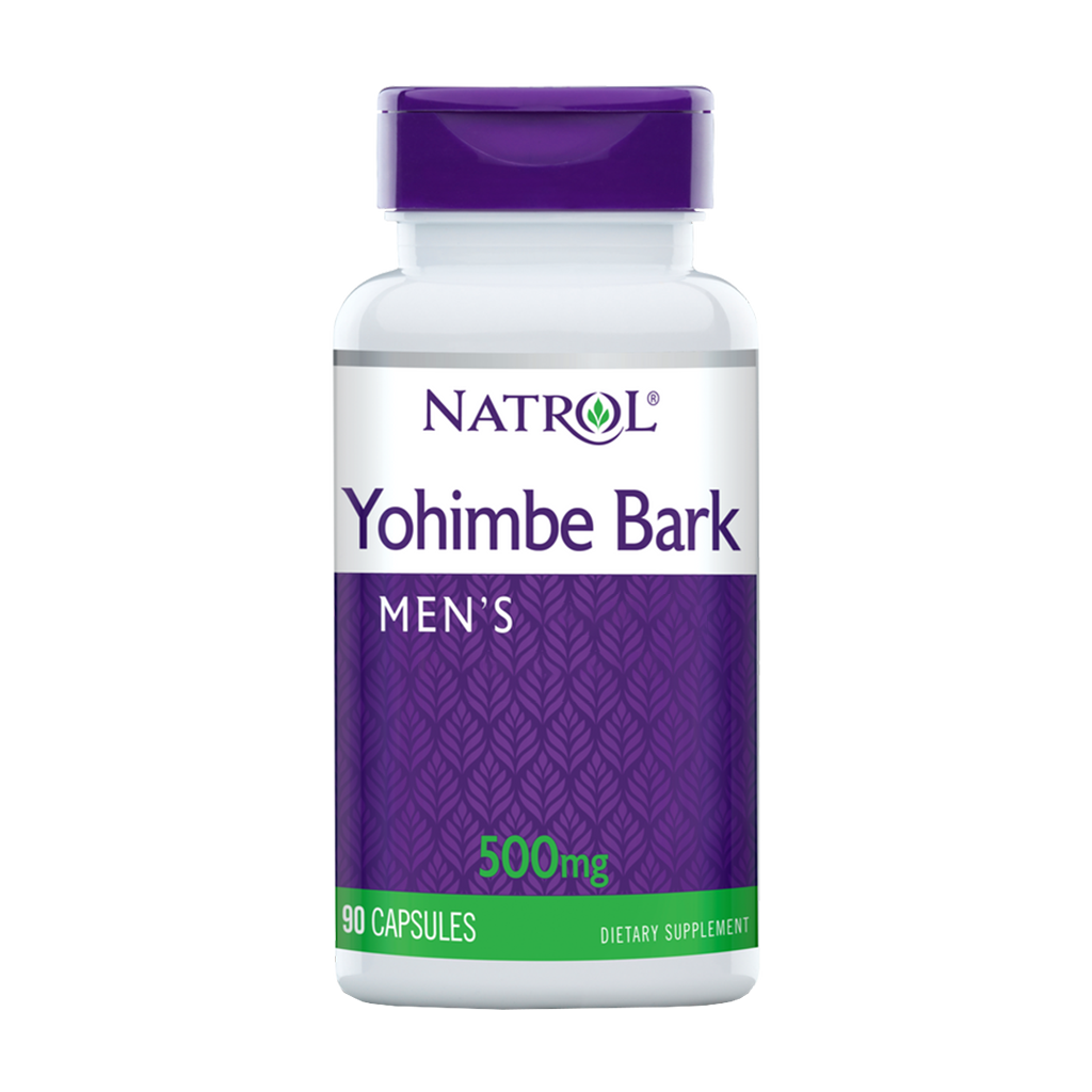 natrol écorce de yohimbe 500mg 90 gélules 1
