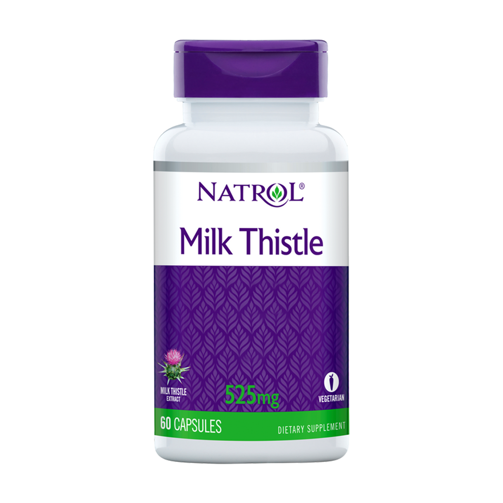 natrol milk thistle 525mg 60 capsules 1