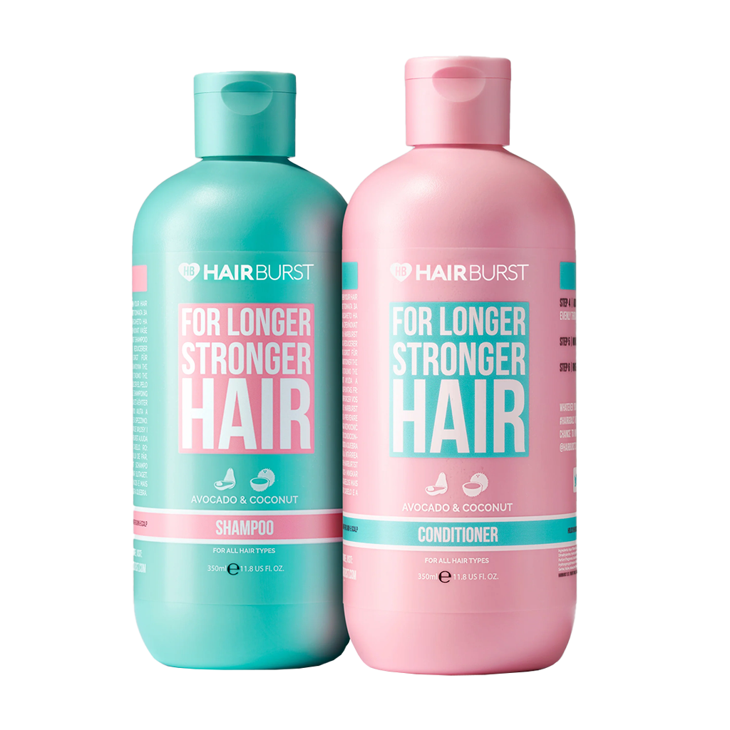 hairburst shampooing conditioner duo pack 350ml tous types de cheveux