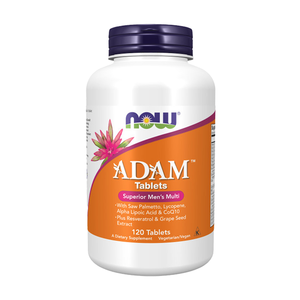 now foods adam mens multiple vitamine 120 tabletten packshot voorkant