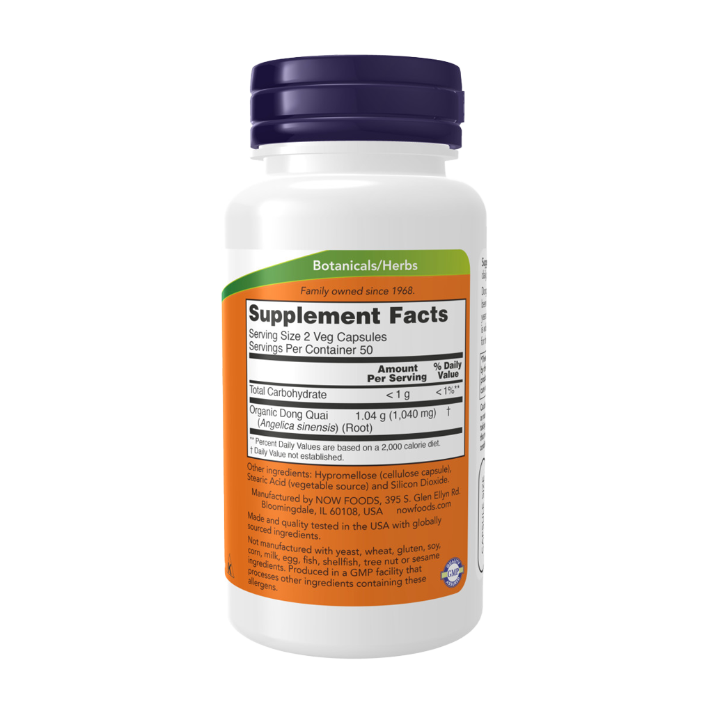 now foods dong quai 520mg 100 capsules 2