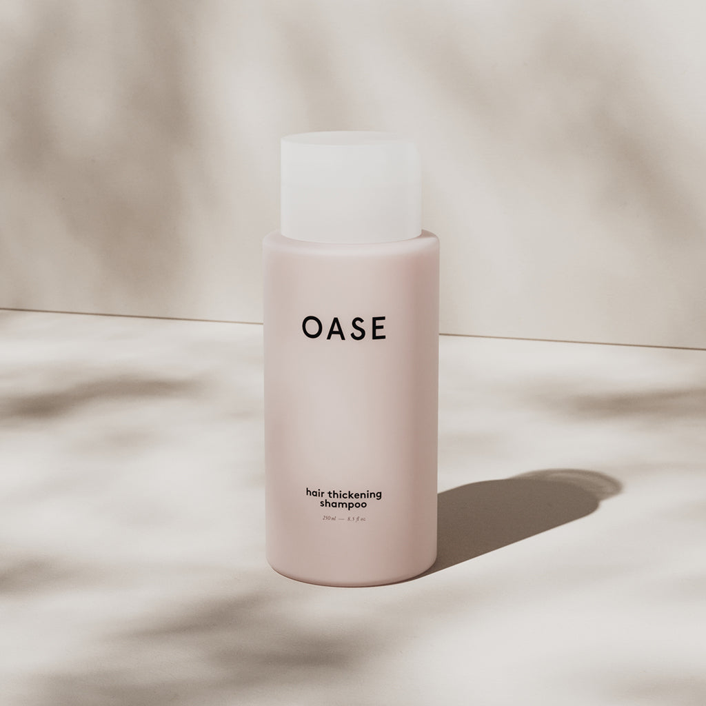 oase hair thickening shampoo conditioner 2x 300ml shampooing sfeerfoto