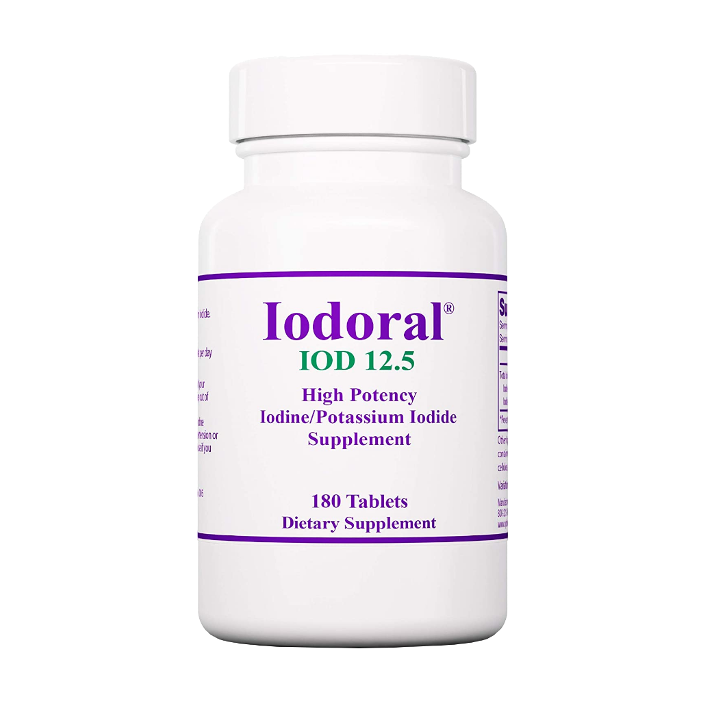Optimox Iodoral 12,5 mg Iode (90 compresses) frontale