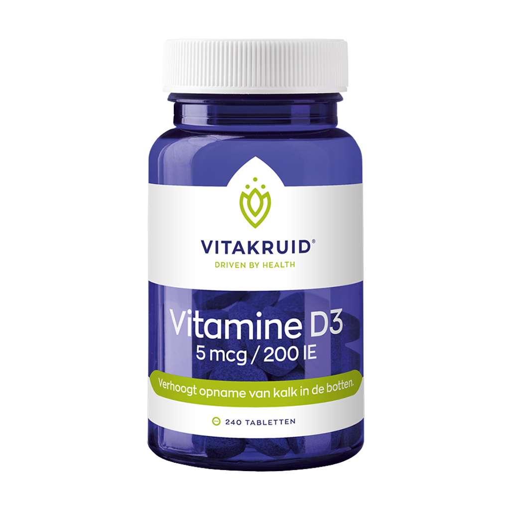 vitakruid vitamine d3 5 mcg 240 comprimés 1