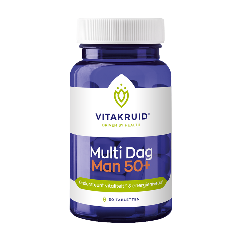 vitakruid multi day man 50+ 30 comprimés 1