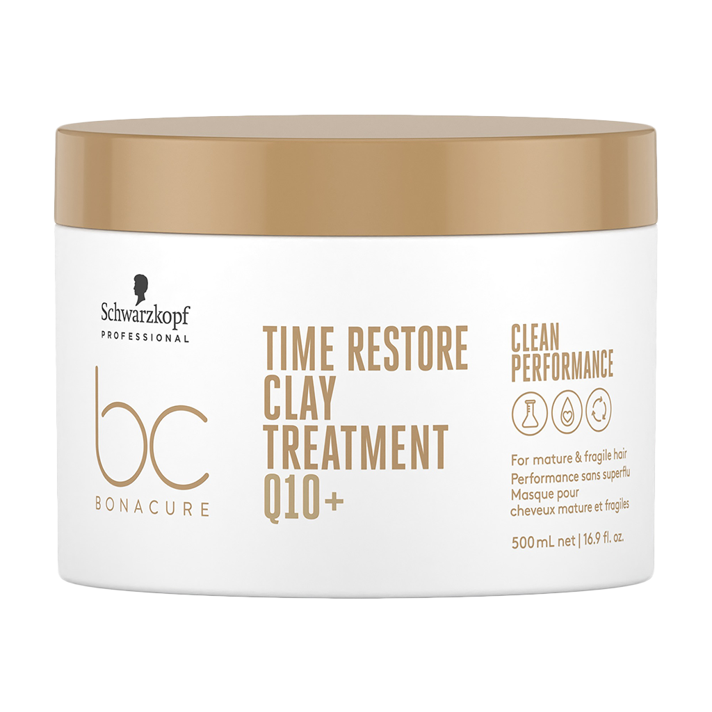 schwarzkopf professional bonacure timerestore traitement à l'argile q10 500ml 1