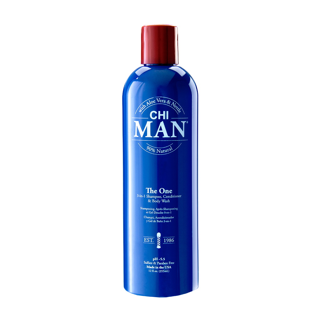 MAN The One - Shampooing, après-shampooing et gel douche 3 en 1