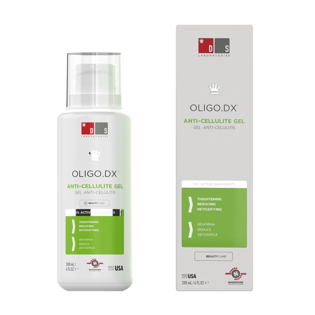 DS Laboratories Oligo DX gel contre la cellulite (200 ml) Couverture avant