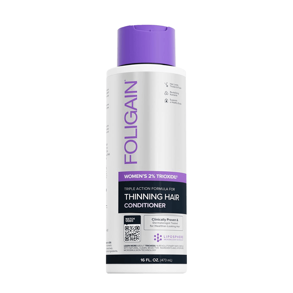 FOLIGAIN Conditionneur Anti-Chute de Cheveux pour Femme (473 ml.)