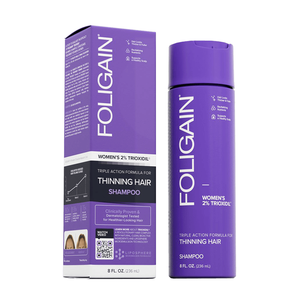 FOLIGAIN Shampooing anti-chute pour femmes (236 ml.) 