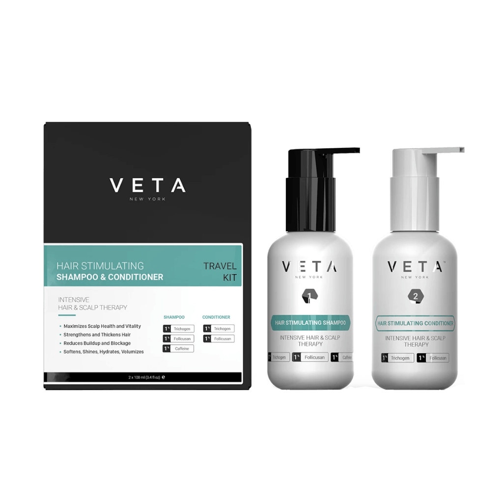 VETA shampooing + après-shampooing travelset (2x 100 ml.)