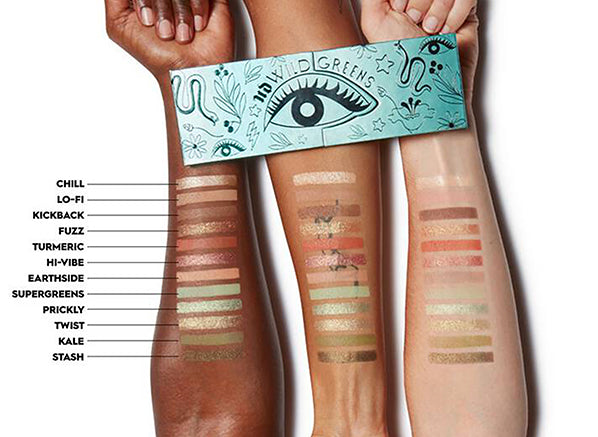 Review of the Urban Decay Wild Greens Eyeshadow Palette