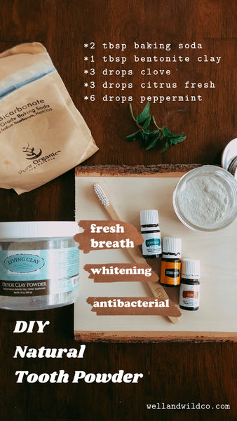 DIY toothpaste