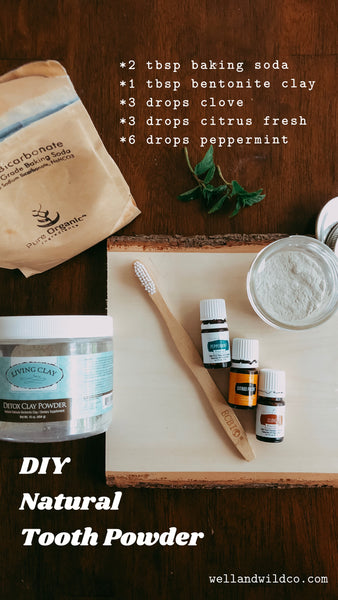 DIY easy toothpaste recipe