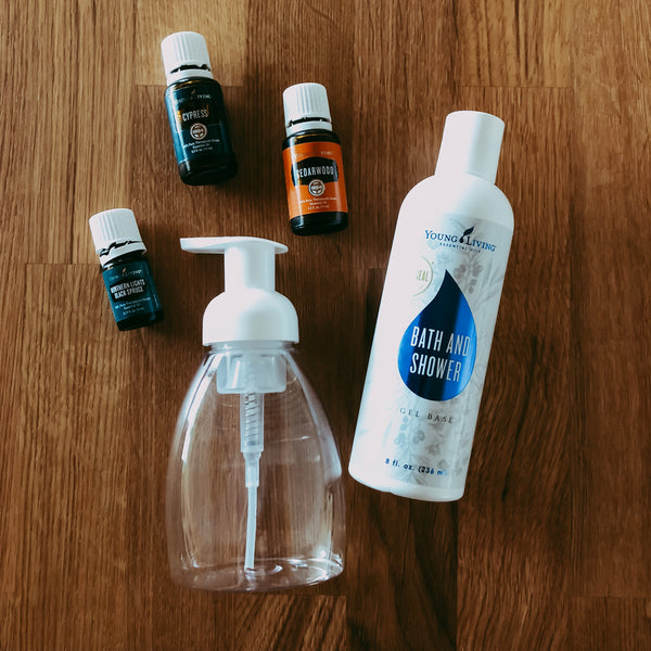 DIY manly bodywash