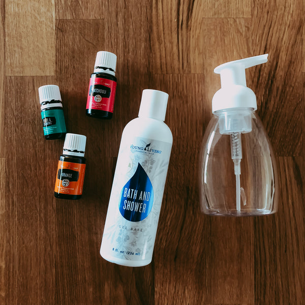 DIY calming body wash 