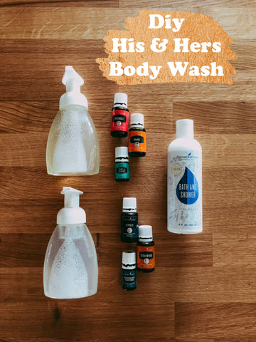 DIY naturally scented bodywash