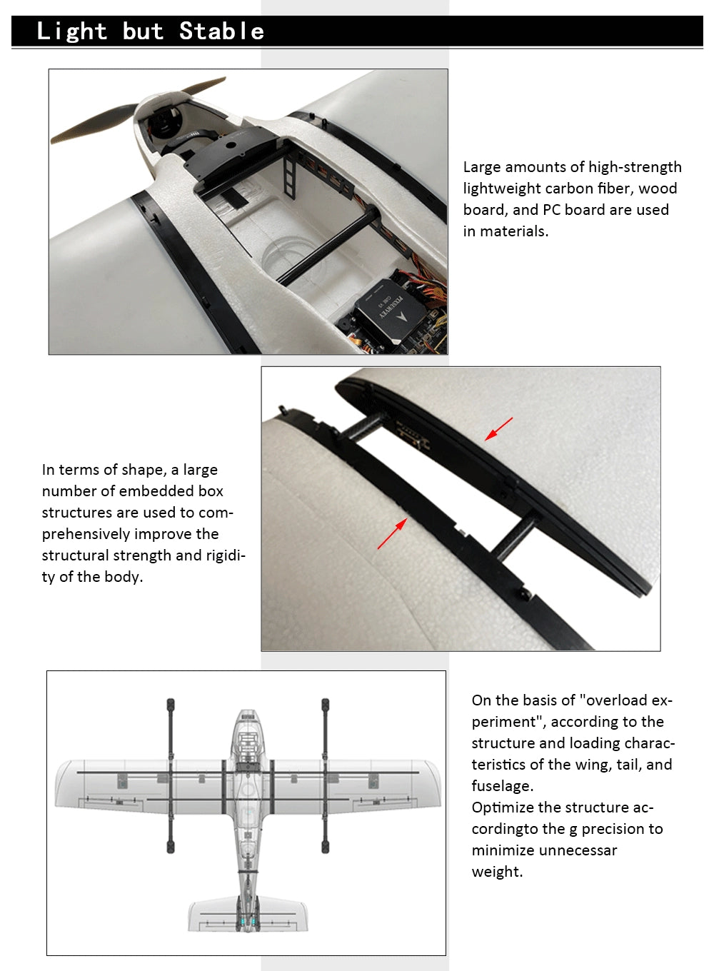 Fixed Wing UAV Aircraft Drone