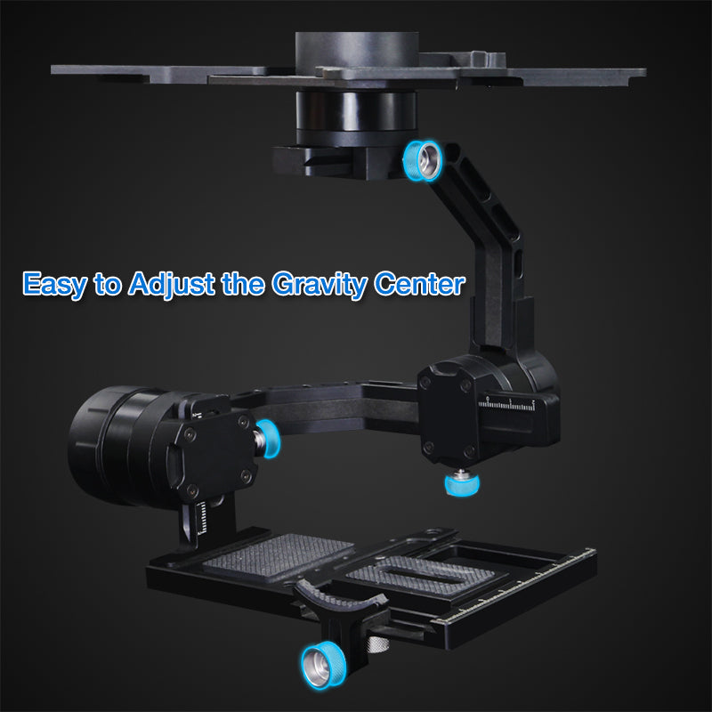 ZHAOYUN Plus 3 Axis brushless gimbal camera mount for drones