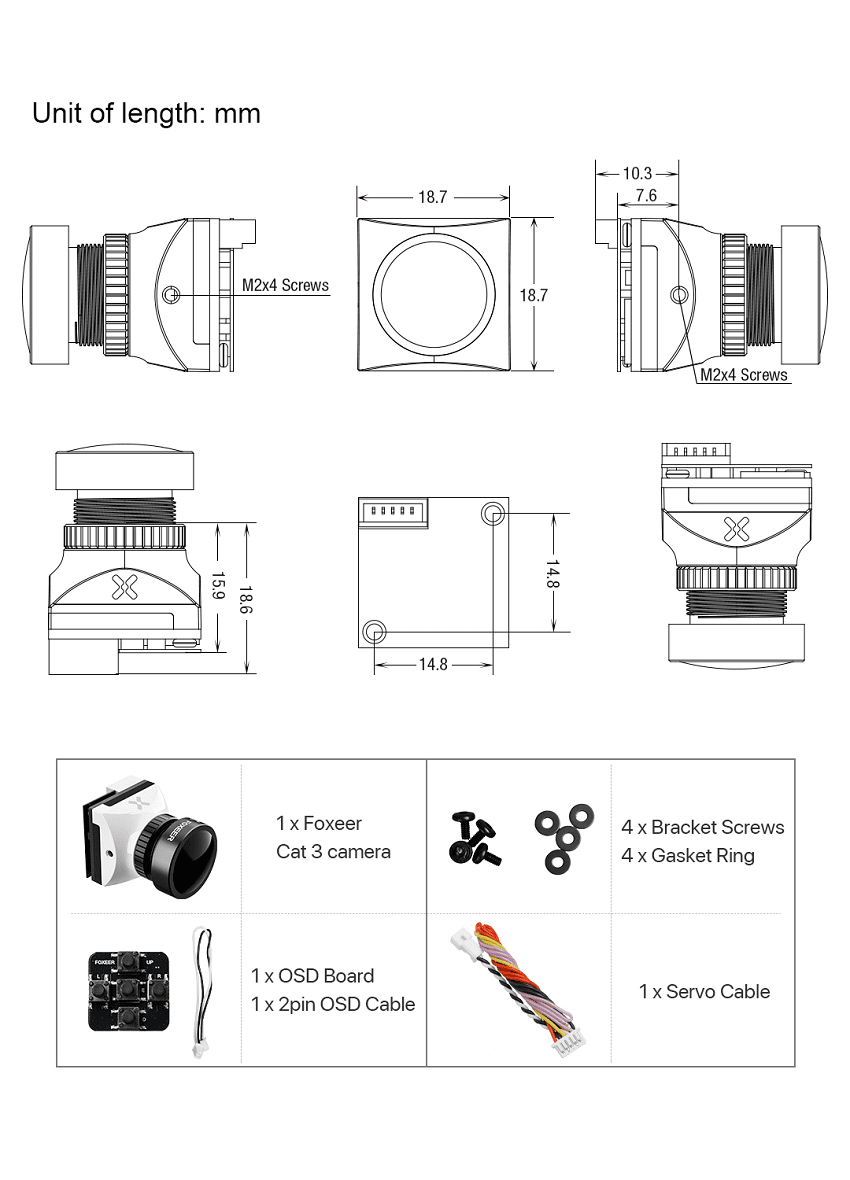 Foxeer Cat 3 FPV Camera