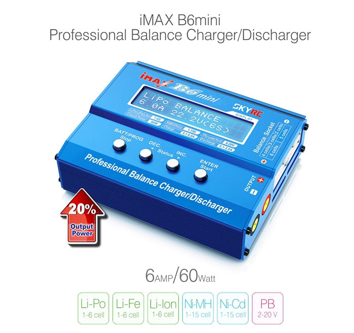 SKYRC IMAX B6 Mini 60W Professional Balance Charger/Discharger