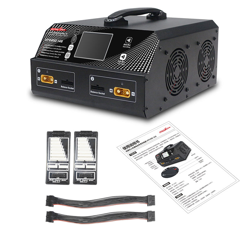 Ultra Power UP2400-14S 2X1200W 25A LiPo LiHV Battery Balance Charger