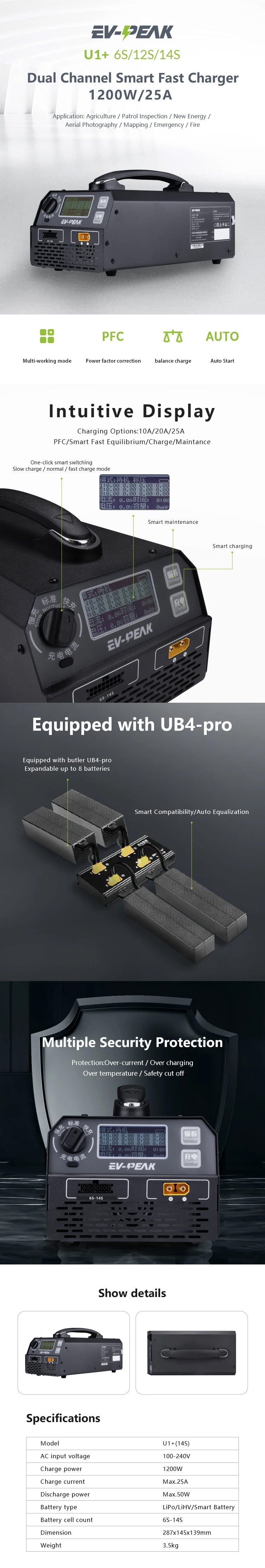 EV-Peak U1 Charger