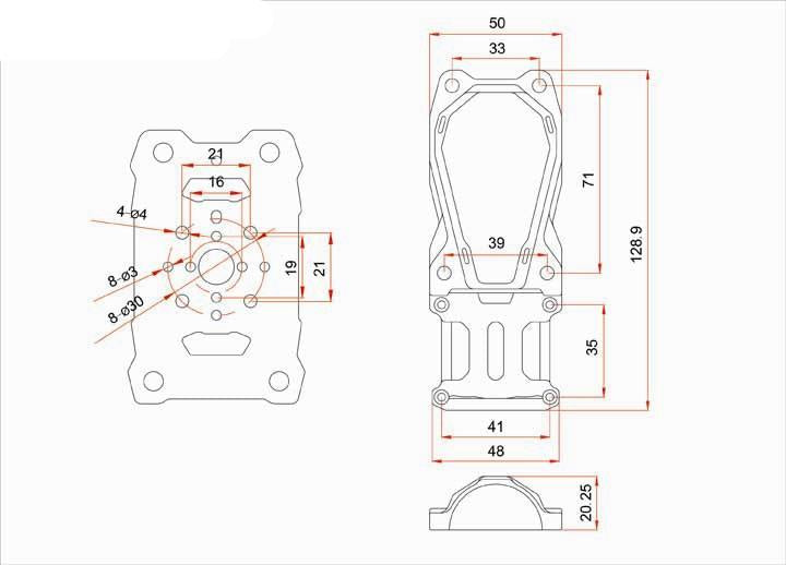 35MM motor mount