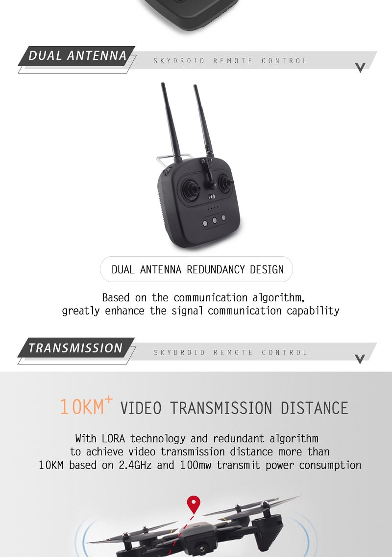 Skydroid T10 2.4G 10 Channel Remote Controller