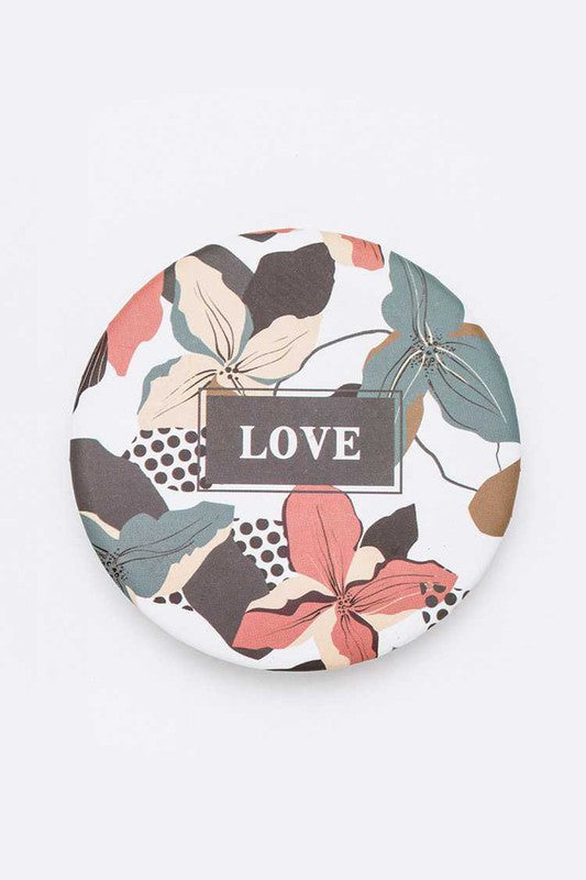 Compact Mirror - Love