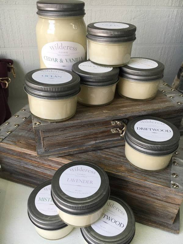 Wilderess Soy Candle - Driftwood