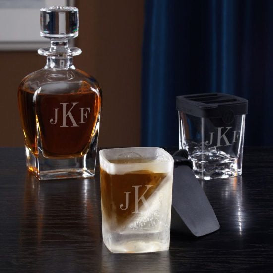 Whiskey Wedge Glasses Set