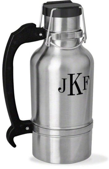 Engraved Beer Glassware Growler