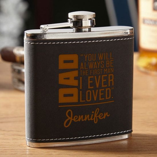 Personalized Flask for Father's Day From Daughter