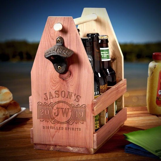 Wooden Beer Carrier