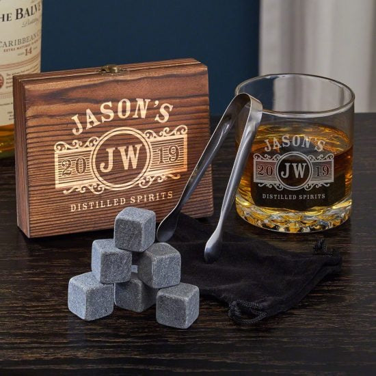 Custom Whiskey Gifts Under $50 for Him