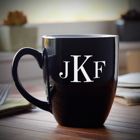 Black Ceramic Coffee Mug