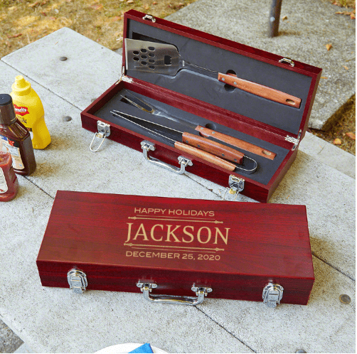 Engraved Grilling Tools