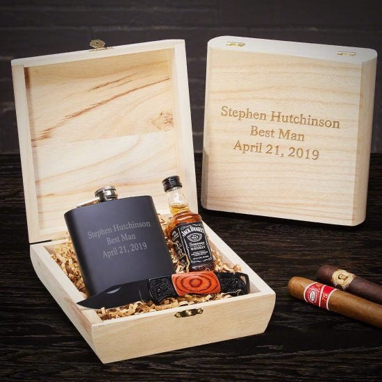 Custom Flask Box Set