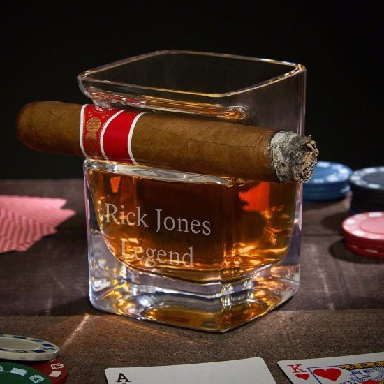 Customized Cigar Glass