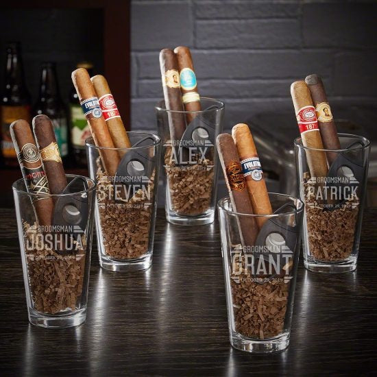 Custom Beer and Cigar Group Gifts