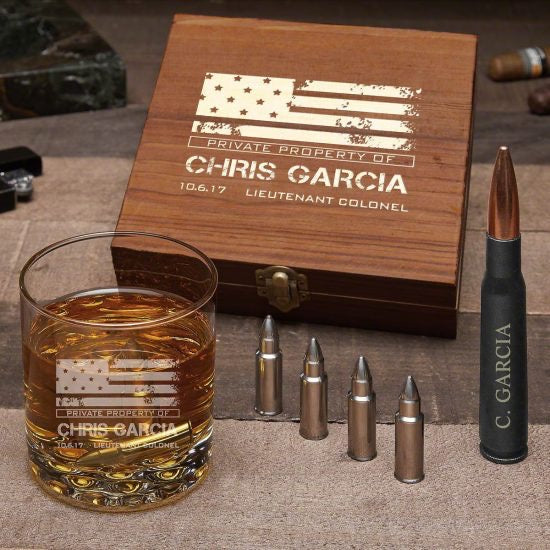 What is the Best Gift for a Man - Bullet Whiskey Stone Set