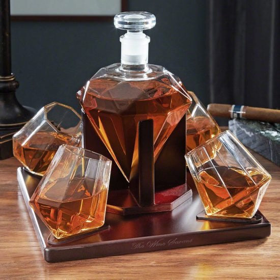 Diamond Decanter Set